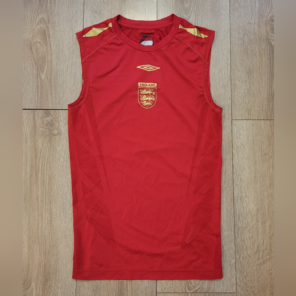 Vintage England 2008-2010 Youth Training Vest